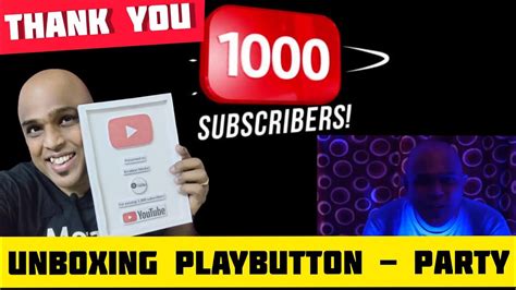 Unboxing Play button | 1K Subscribers Celebration | Kirukkan - YouTube