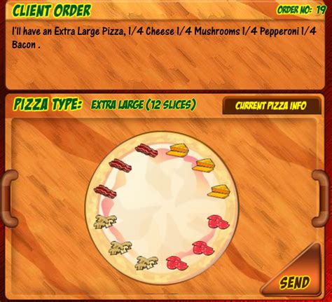 John: The Pizza Fraction Game