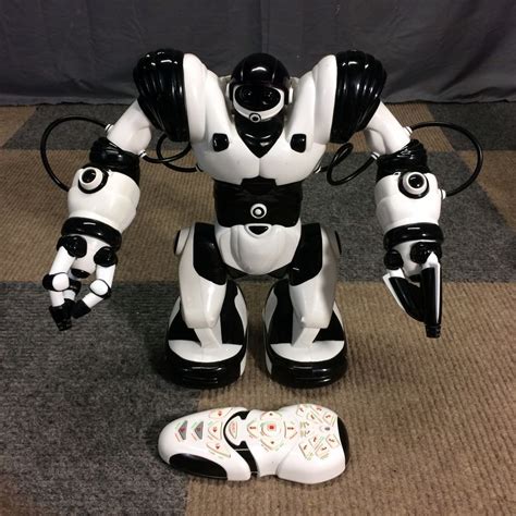 WORKS PERFECT 2004 WOWWEE ROBOTICS ROBOSAPIEN X 14" HUMANOID TOY ROBOT ...