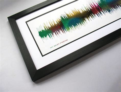 Sound Wave Art Custom Song Soundwave Print Framed or Unframed ...