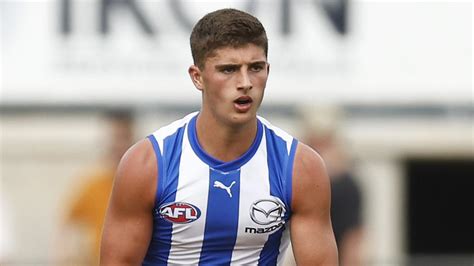 North Melbourne co-captain Jy Simpkin says No.3 draft pick Harry Sheezel is ready to contribute ...