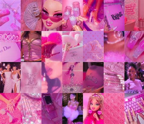 Pink Y2K Aesthetic Wall Collage Kit DIGITAL DOWNLOADS 46 | Etsy