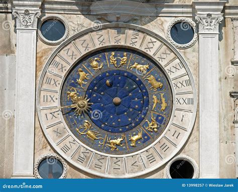 Venice, Torre Dellï¿½Orologio Stock Image - Image of time, roman: 13998257