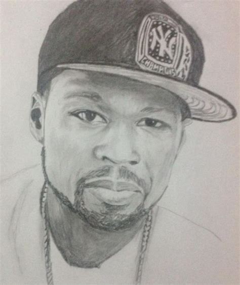 Stars Portraits - Portrait of 50 Cent by pats47 - 1 | Hip hop artwork ...