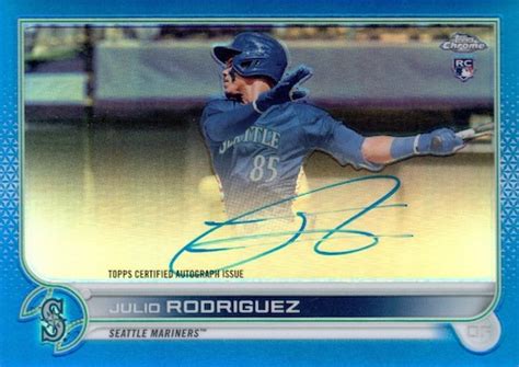 Top Julio Rodriguez Rookie Cards, Best Autographs, Prospects List