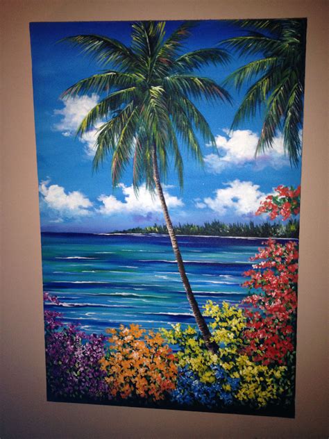 Pin by Kristen Waddle on Bedroom | Beach art painting, Sky art painting ...