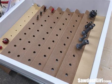 Router Bit Storage Drawer - Sawdust Girl®