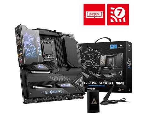 MSI MEG Z790 GODLIKE MAX, E-ATX- Intel 13th/12th Gen - 26+2 Phases ...