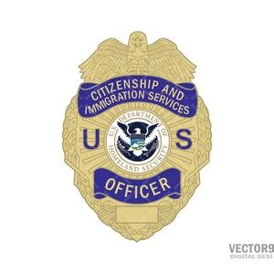 Uscis Officer Badge - Etsy