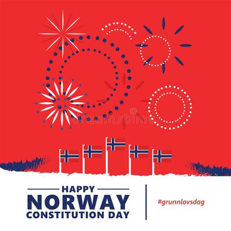 Norwegian Constitution Day Graphic Resources Stock Vector ...