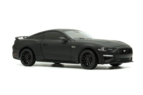 Ford Mustang 2019 -Matte Black -RHD | Diecast Masters