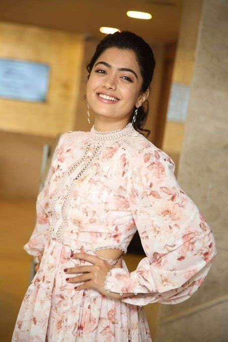 Bheeshma Movie Success Meet Rashmika Mandanna Stills