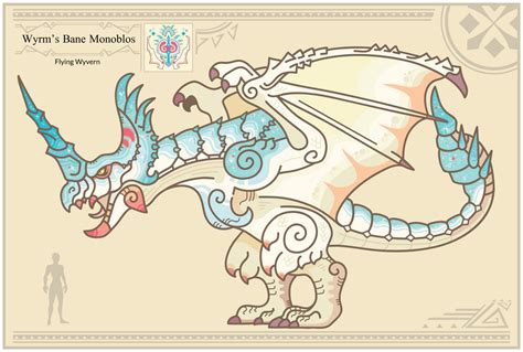 Wyrm's Bane Monoblos - The Crystal Horned Wyvern by Cosmopoliturtle on DeviantArt