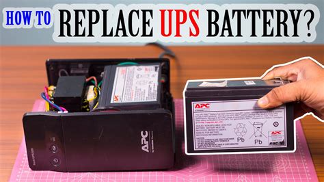 HOW TO REPLACE UPS BATTERY ? - YouTube