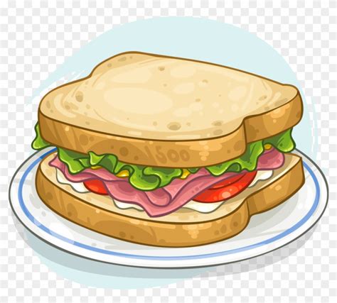 1024 X 1024 1 - Cartoon Ham Sandwich, HD Png Download - 1024x1024 (#512000) - PinPng