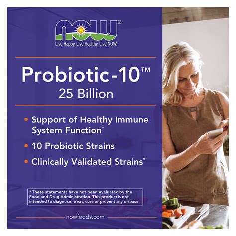 NOW Foods, Probiotic-10, 25 Billion, 50 Veg Capsules