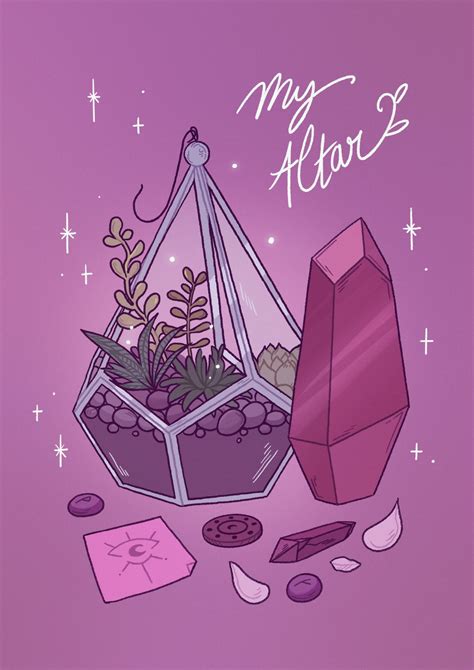 My Altar ♥ I finally took the time to finish this... - Modern Witches ...