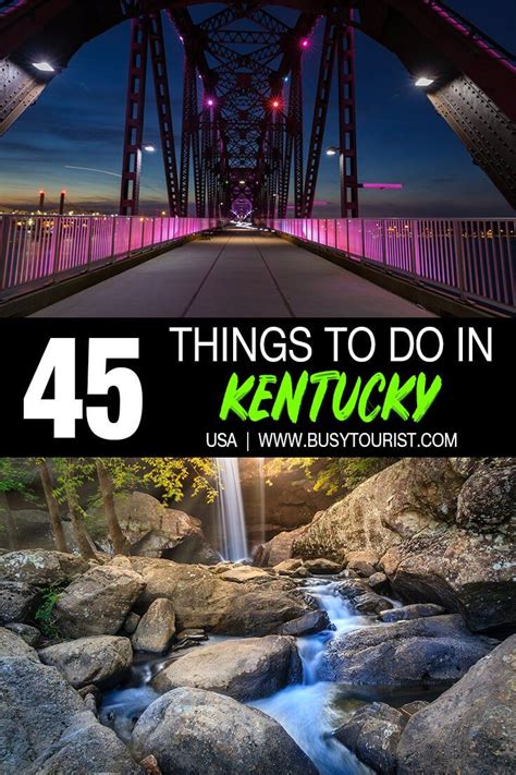 45 Best Things To Do & Places To Visit In Kentucky | Us travel destinations, Kentucky travel ...