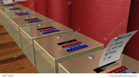 Voting Ballot Boxes Stock Animation | 8977899