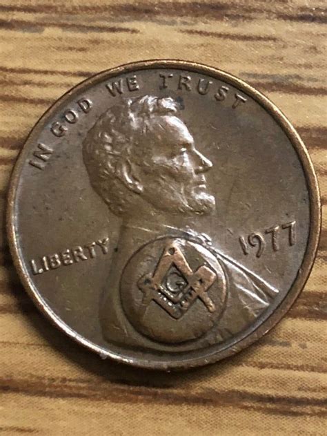 Found a Free Mason penny. - mildlyinteresting | Old pennies worth money ...