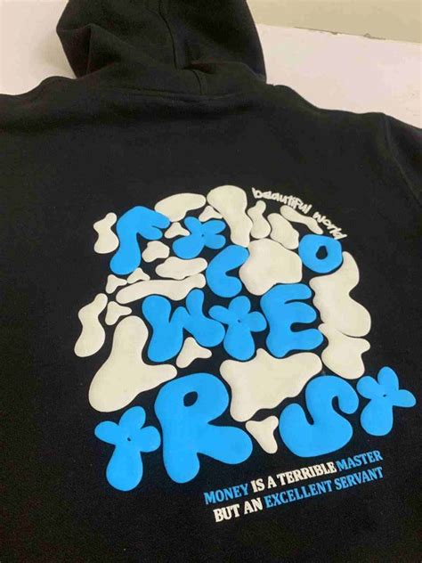 Custom Puff print hoodies with your logo