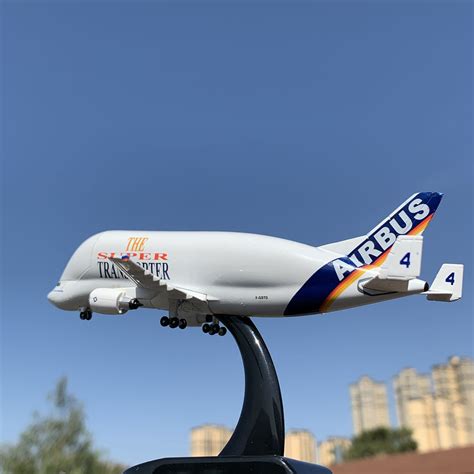 1: 400 Super Beluga A300-600ST Transport Aircraft Alloy Airplane Model Diecast Toy Airplanes ...