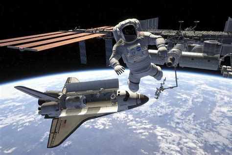 Nasa Space Station Shuttle Astronaut Collection | 3D Sci-Fi | Unity ...