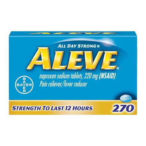 Aleve - The Risks and Side Effects Explained