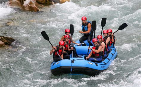 What is rafting and what equipment does it require