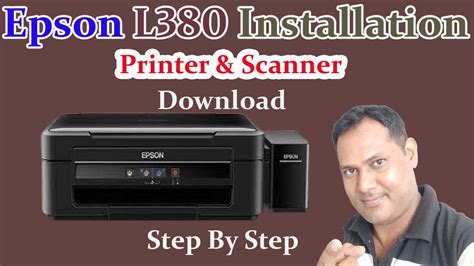 Epson L380 Printer Drivers Download and Installation || Epson L380 Scanner Installation - YouTube