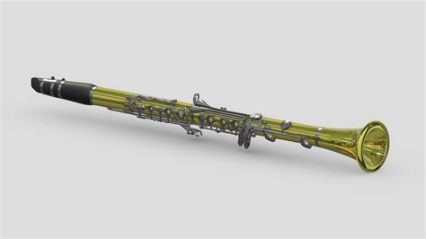 Clarinet - Buy Royalty Free 3D model by Frezzy (@frezzy3d) [1012468 ...