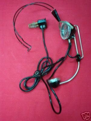 VINTAGE " TELEPHONE OPERATOR HEADSET " COMPLETE = NICE! | #24828164