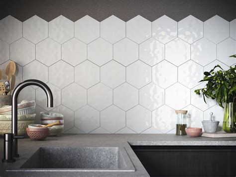 20+ Large Hexagon Tile Backsplash