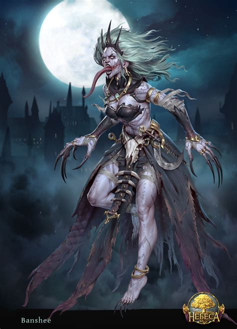 ArtStation - Banshee, Vlad Ovoy Monster Concept Art, Fantasy Monster, Monster Art, Fantasy Art ...