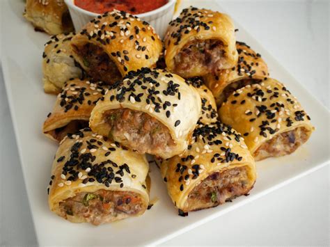 Amazing Beef Sausage Rolls Recipe