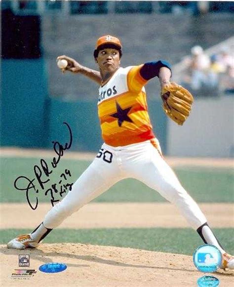 J.R. Richard autographed 8x10 Photo (Houston Astros)