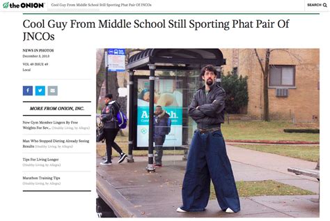 Here's What Happens When You Wear Giant JNCO Jeans In 2016