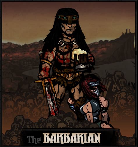 Leper the Barbarian - Leper skin для Darkest Dungeon