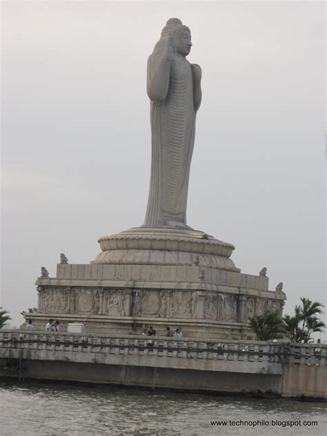 Buddha Statue at Hussain Sagar Lake, Hyderabad