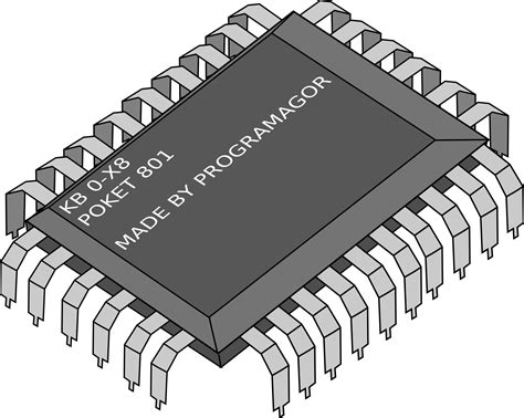 Chip, Semiconductor, Electronics, Microprocessor, Hardware PNG