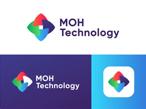 Logo Design Exploration for MOH Technology by Eugene MT on Dribbble