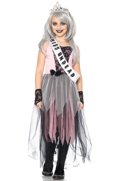 Zombie Prom Queen Child Costume - PureCostumes.com