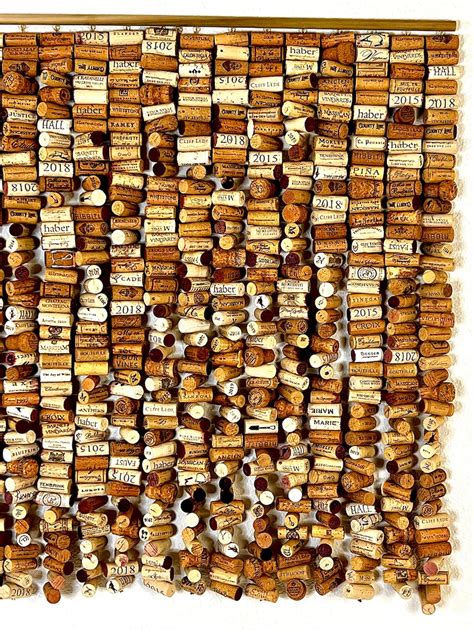 Hanging Cork Wall Art Piece - Etsy