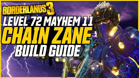 MY BEST ALL AROUND ZANE BUILD! (+Gamesave) // Level 72 Chain Zane Build // Borderlands 3 - YouTube