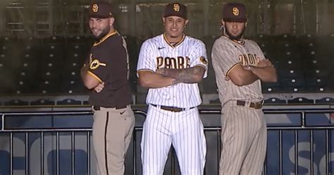 Padres unveil new brown uniforms