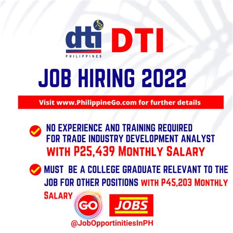 DTI Region 2 Hiring: Job Openings until June 20, 2022 | Philippine Go