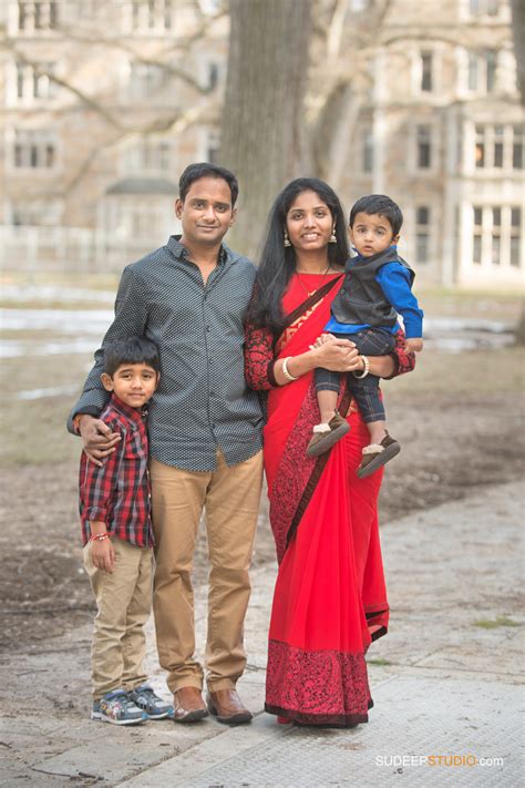 Indian Family Portraits with Grand Parents Ann Arbor Family Portrait ...