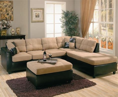 10 Best Ideas Leather and Suede Sectional Sofas