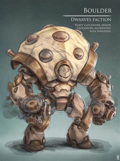 dwarf robot - Google Search | Character art, Robot concept art, Fantasy ...