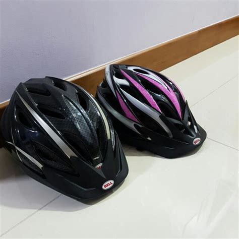 Bell Helmet Male And Female, Sports Equipment, Bicycles & Parts ...